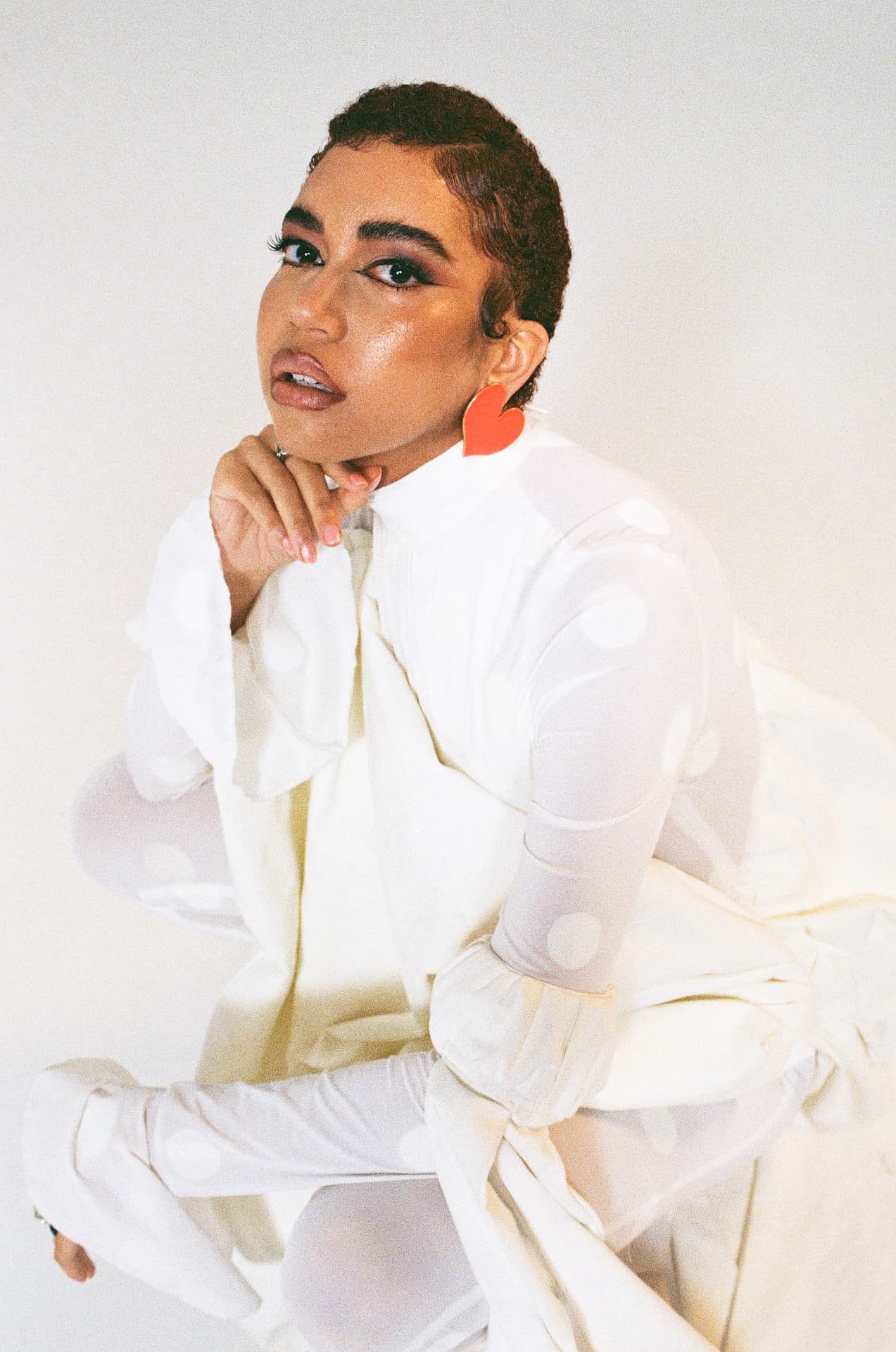 Promotional portrait in white